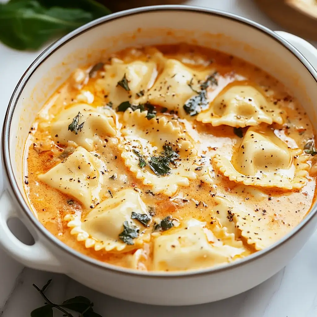 Creamy Ravioli Soup: Discover This Cozy Recipe Today!