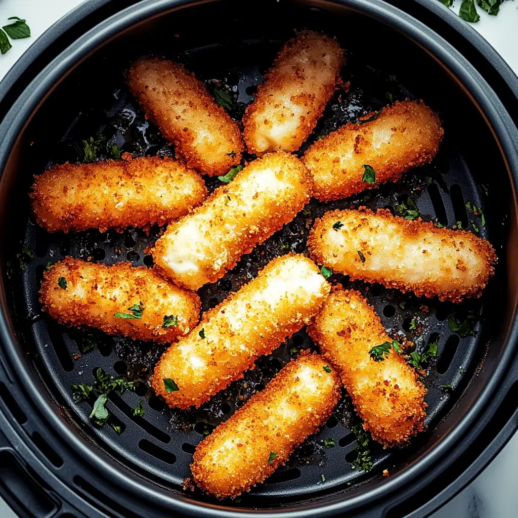 Crispy Air Fryer Mozzarella Sticks You Must Try Today!