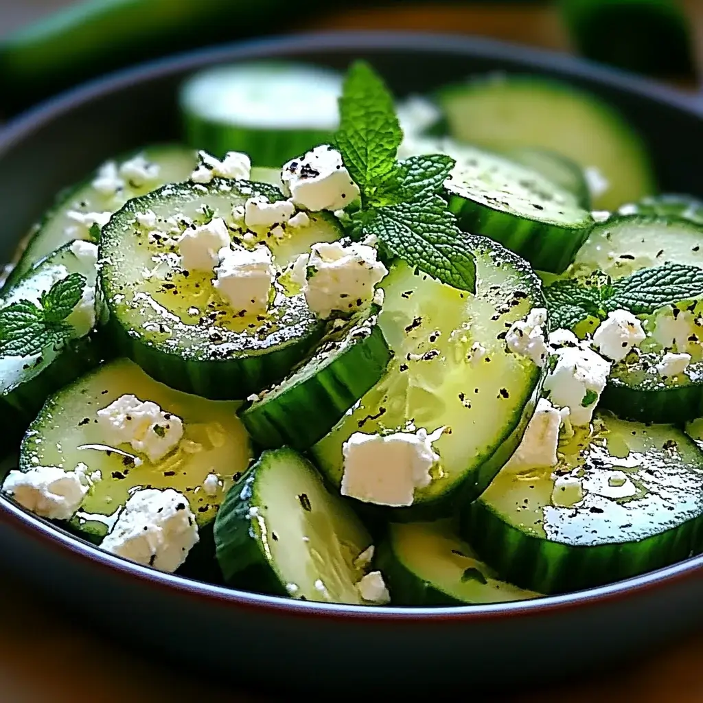 Cucumber Feta Salad: A Refreshing Summer Delight!