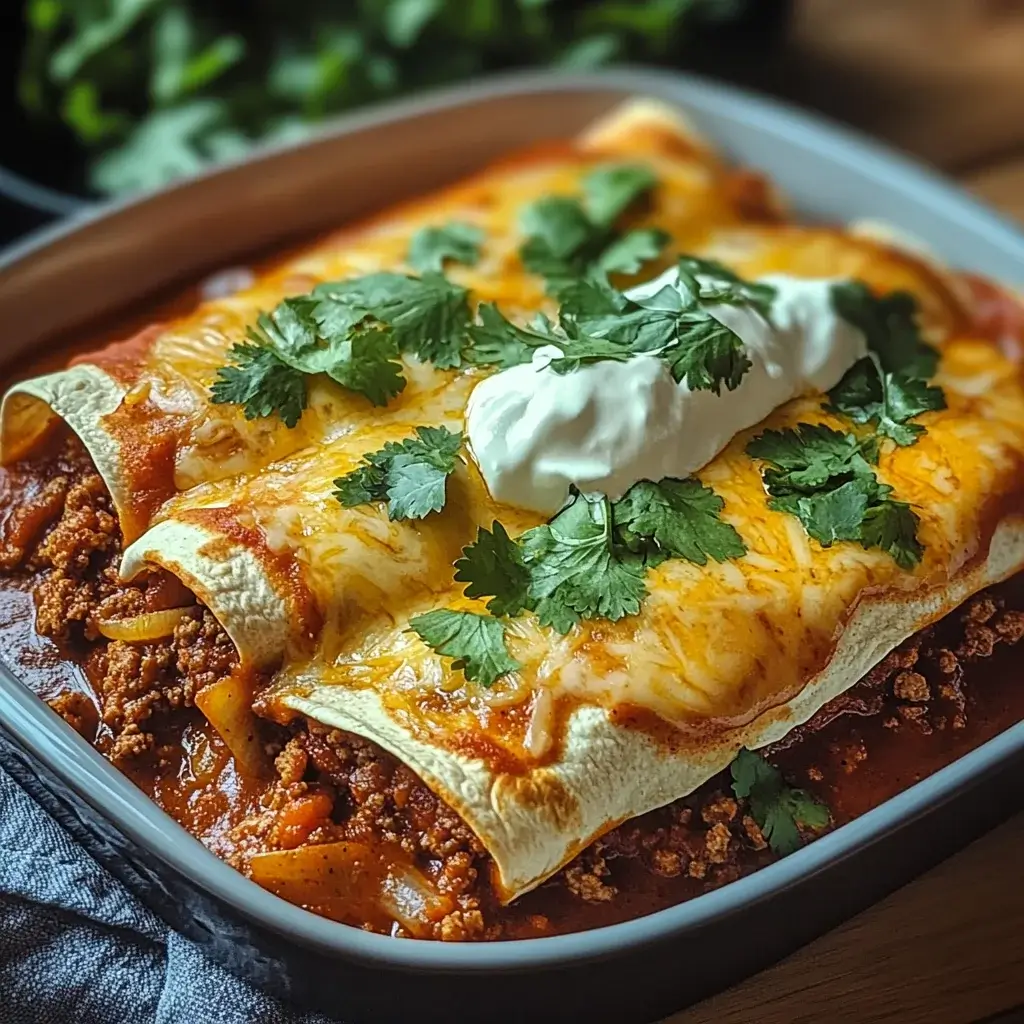Delicious Ground Beef Enchiladas: A Must-Try Recipe!