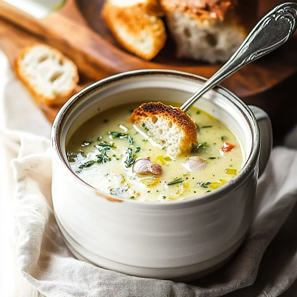 Garlic and Herb Country Soup: Savory Comfort Awaits!