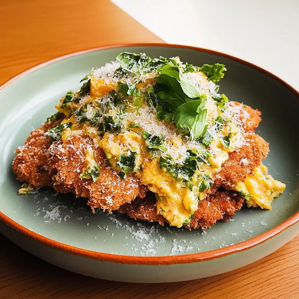Spicy Caesar Chicken Schnitzel: A Flavorful Delight!