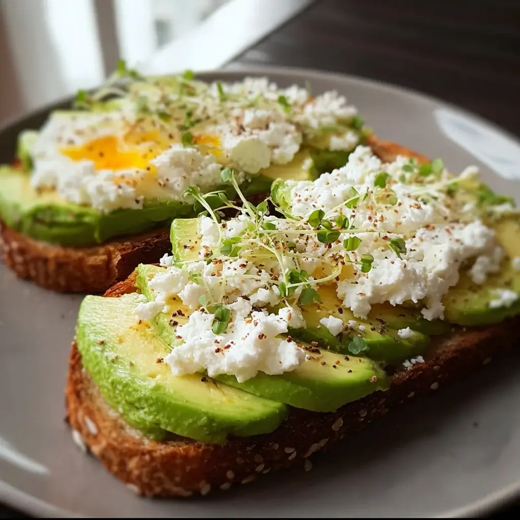 Avocado Toast with Cottage Cheese: A Creamy Delight!