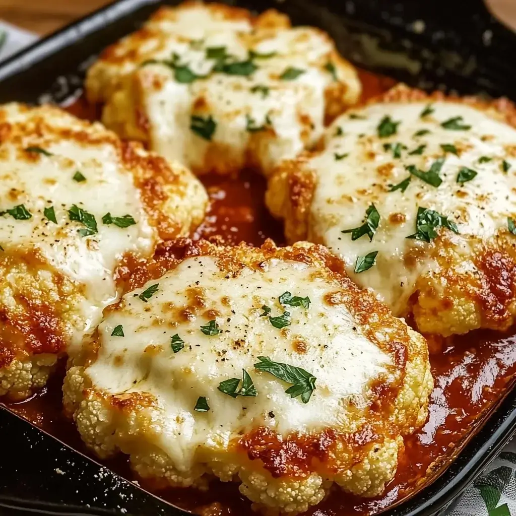 Baked Cauliflower Parmesan: Deliciously Healthy Delight!