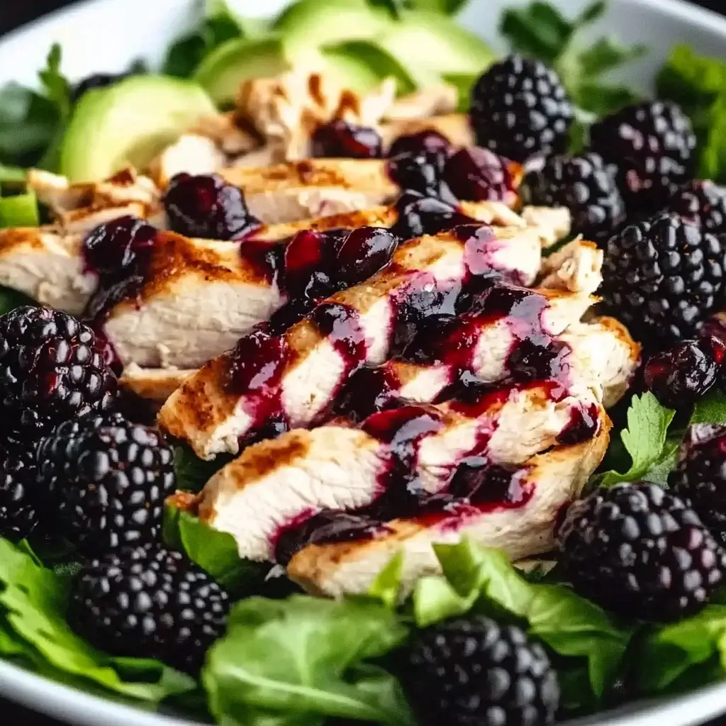 Blackberry Chicken Salad: A Refreshing Summer Delight!
