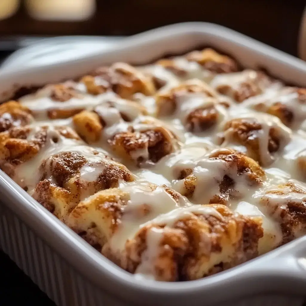 Cinnamon Roll Breakfast Casserole: A Delicious Twist!