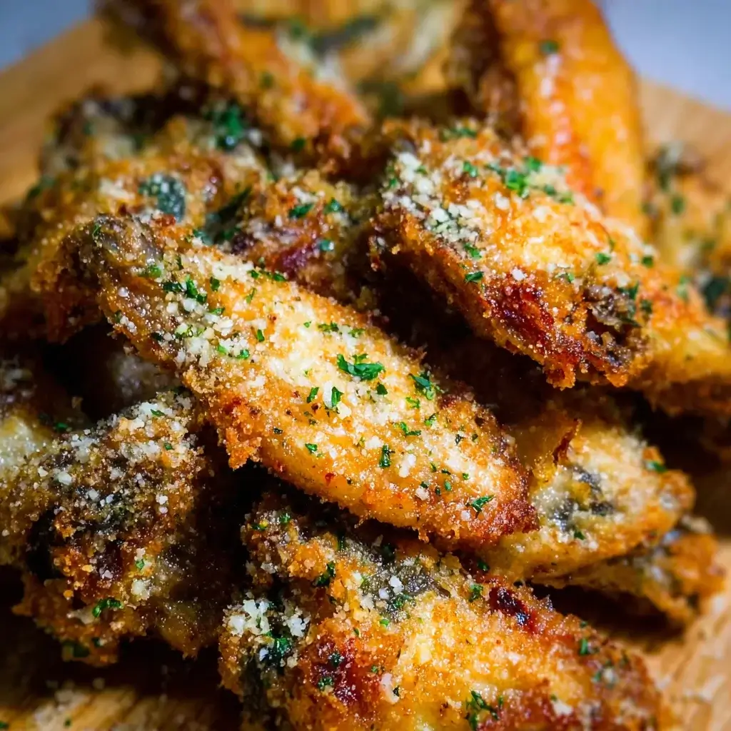 Crispy Garlic Parmesan Chicken Wings: Discover the Secret!