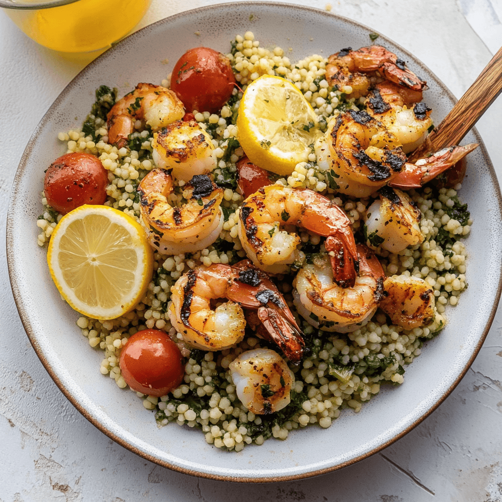 Grilled Shrimp and Couscous Salad: A Refreshing Delight!