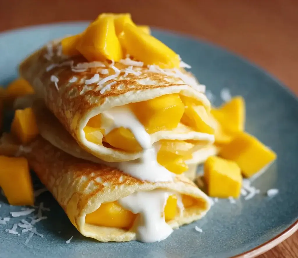 Mango Coconut Pancakes: A Tropical Flavor Delight!