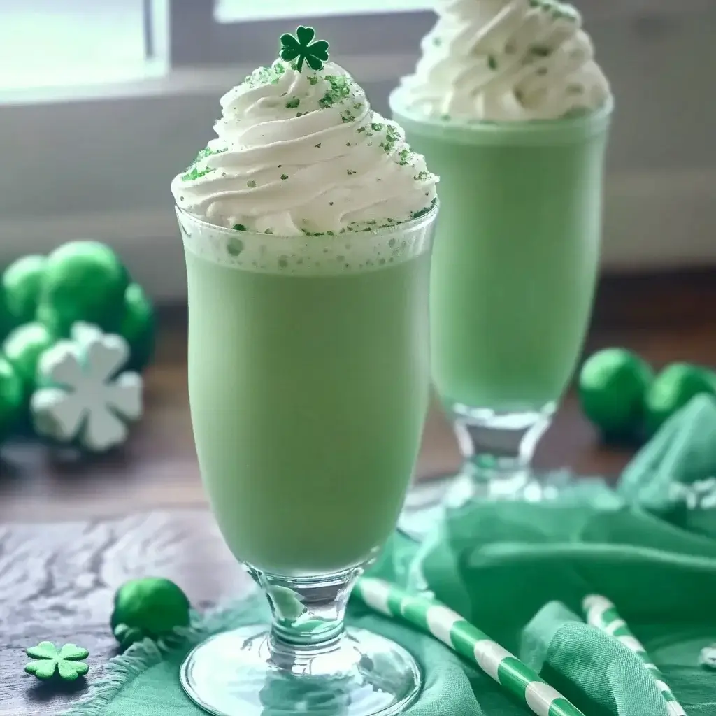 Minty Shamrock Shake: A Delicious St. Patrick's Treat!