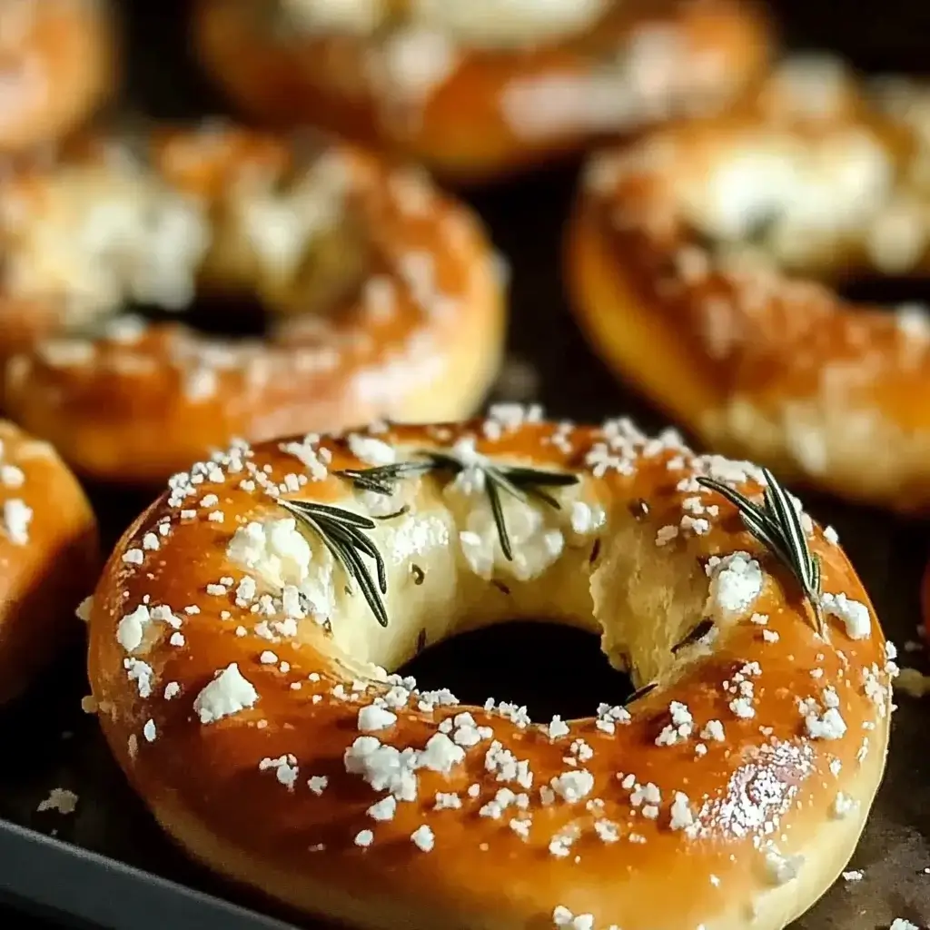 Rosemary Parmesan Mozzarella Pretzels: Irresistibly Delicious!