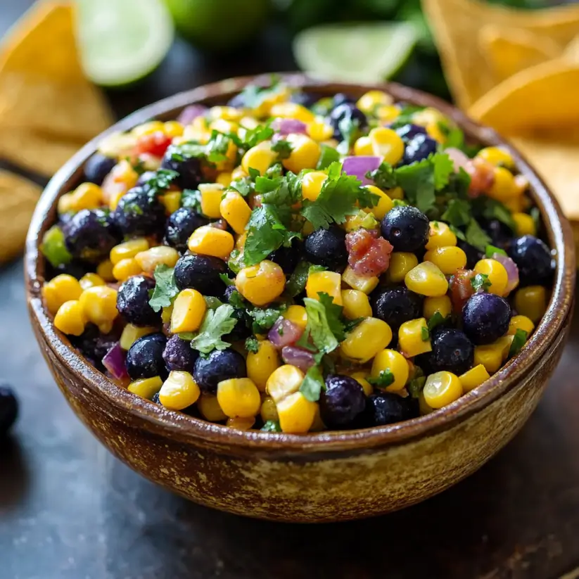 Blueberry Corn Salsa: Refresh Your Meals Effortlessly!