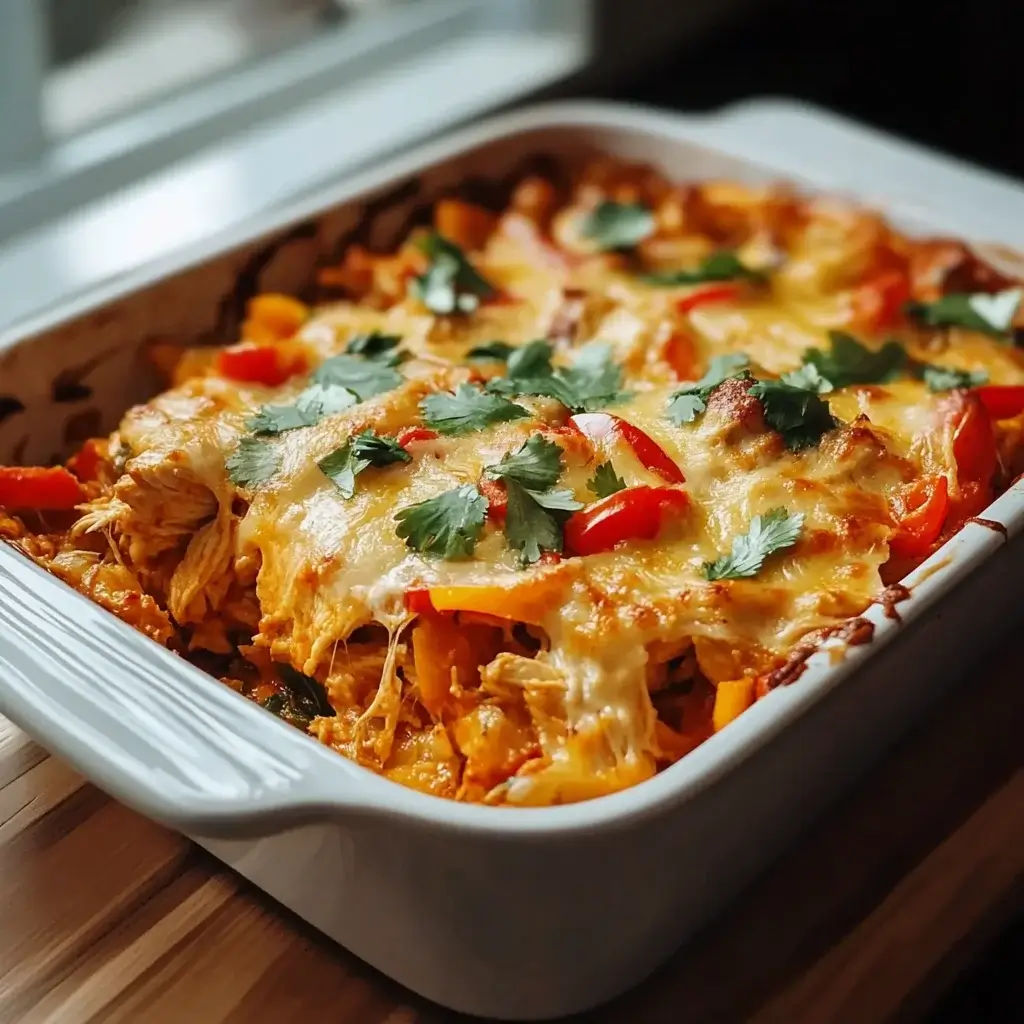 Chicken Fajita Casserole: A Flavorful Dinner Delight!