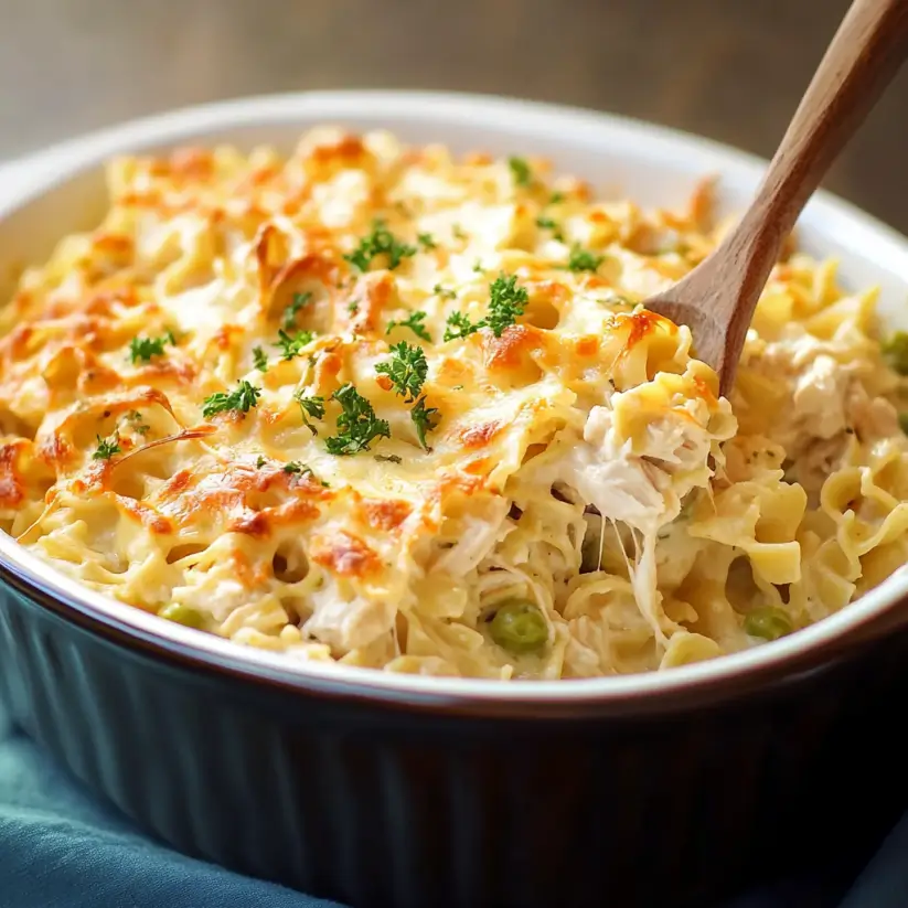 Creamy Chicken Noodle Casserole: Quick & Delicious Recipe