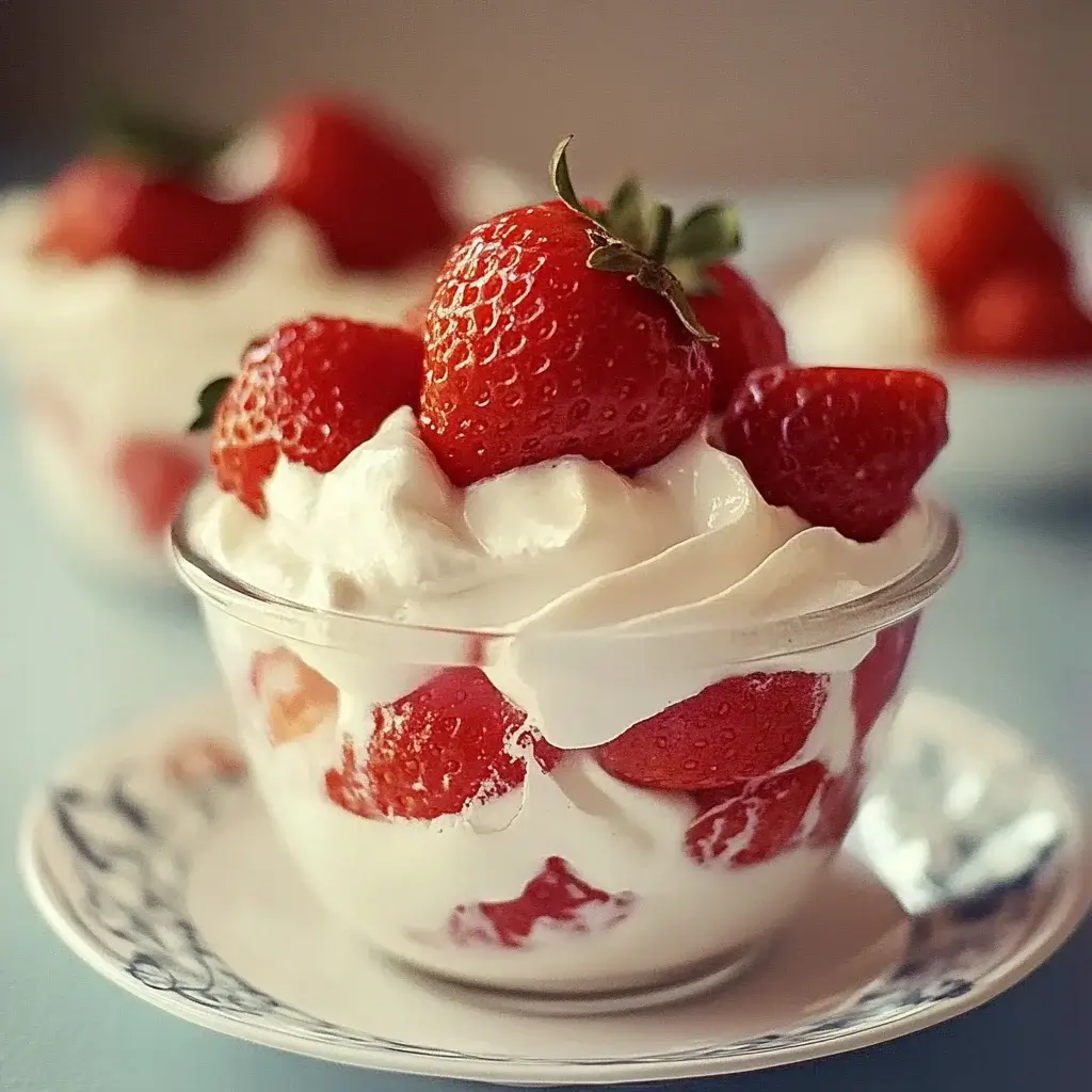 Strawberries with Cream Delight: A Sweet Recipe Guide