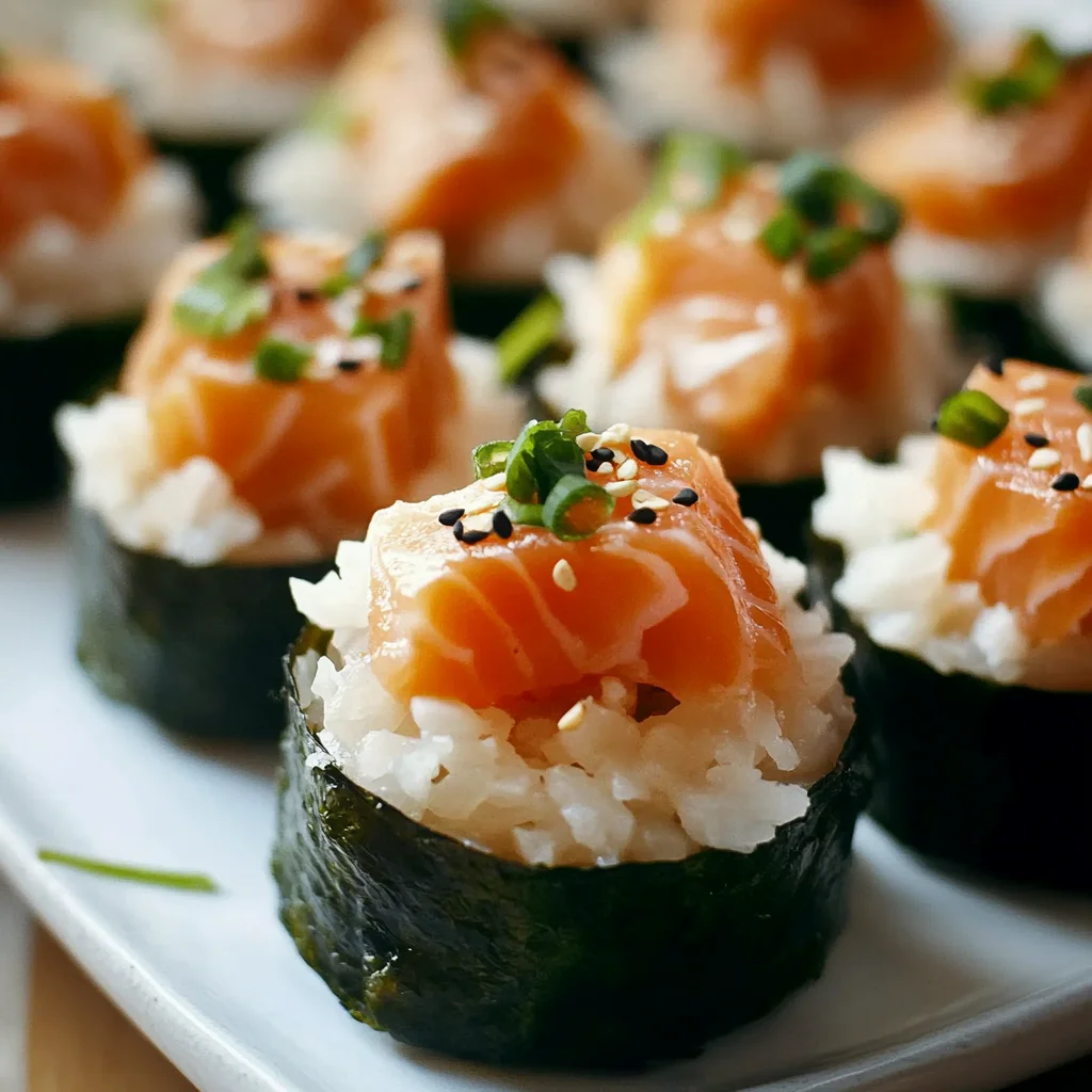 Salmon Sushi Bake Cups: Discover This Easy Recipe!
