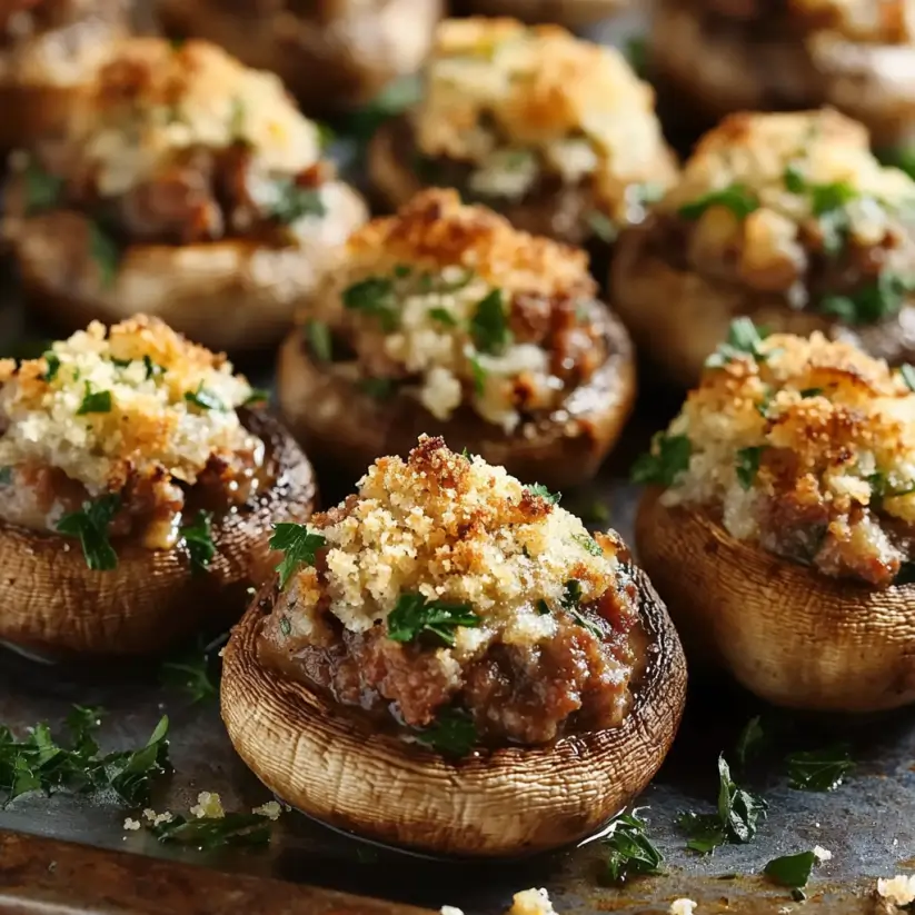 Sausage-Stuffed Mushrooms: Discover a Tasty Recipe!