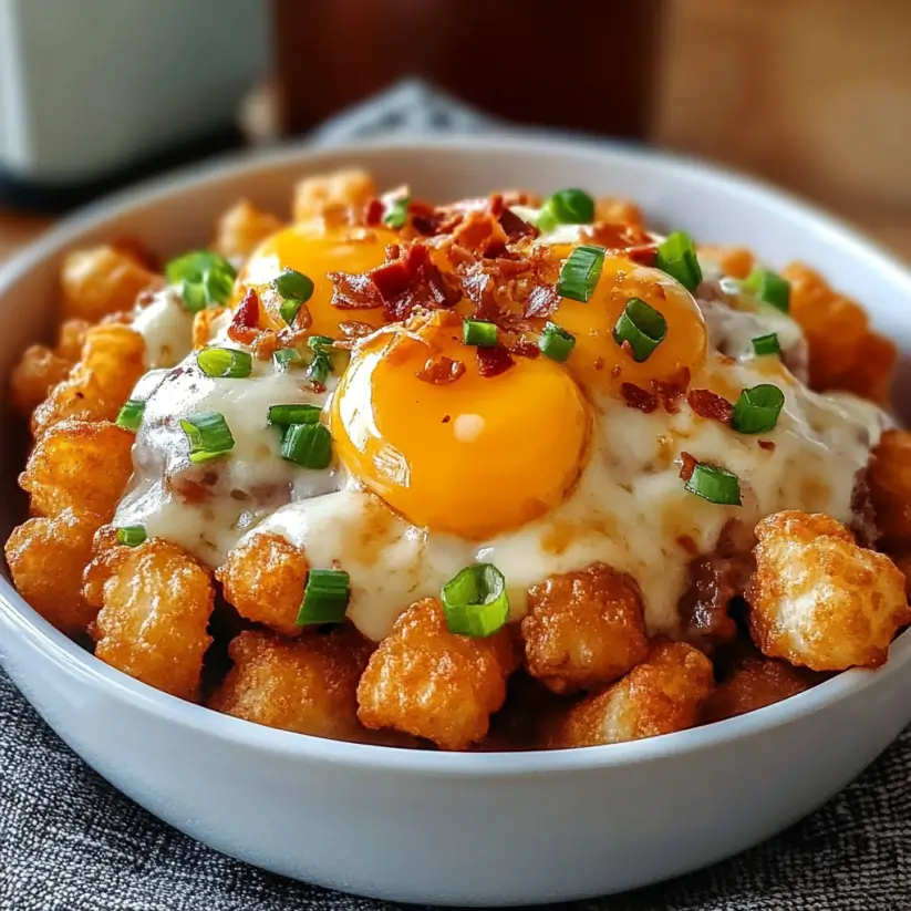 Tater Tot Breakfast Bowl: A Delicious Morning Treat!
