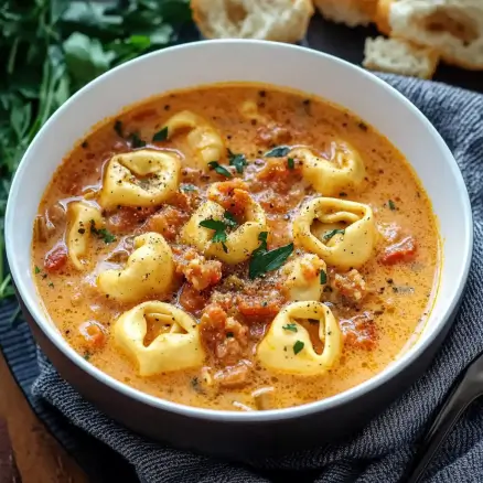 Tuscan Tortellini Soup: A Cozy Dish You Must Try!