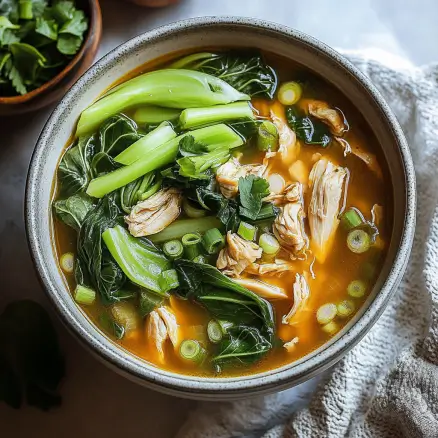 Bok Choy Chicken Soup: Discover the Ultimate Comfort Dish!