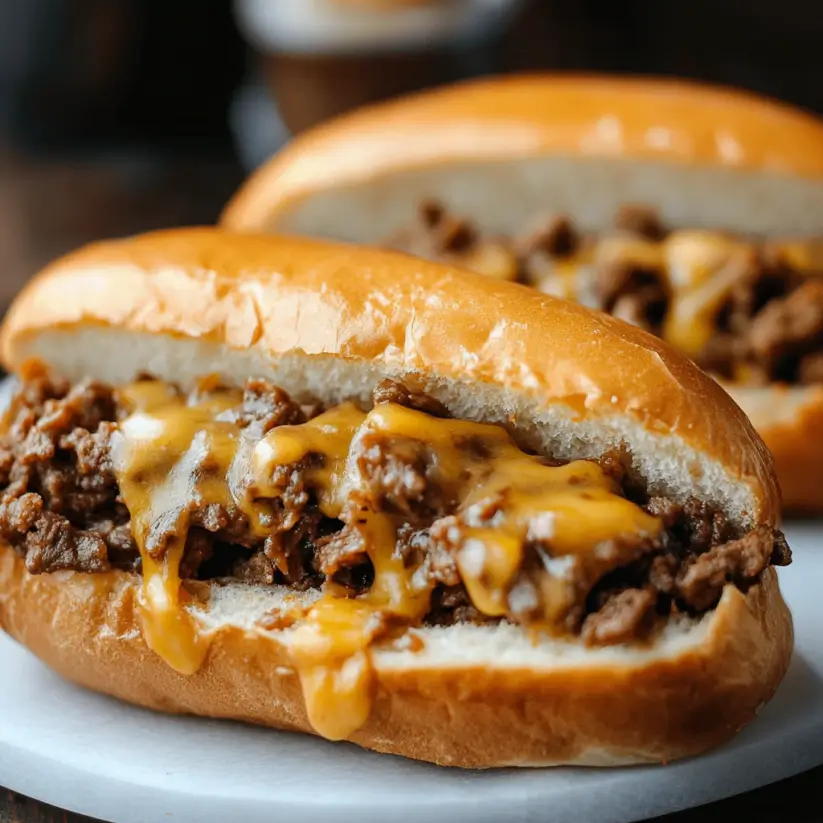 Cheesy Hot Beef Sandwich: Discover a Flavorful Recipe!