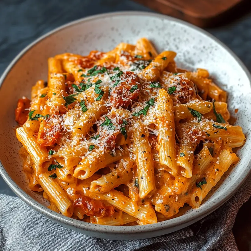 Creamy Tomato Garlic Pasta for a Quick Delight!