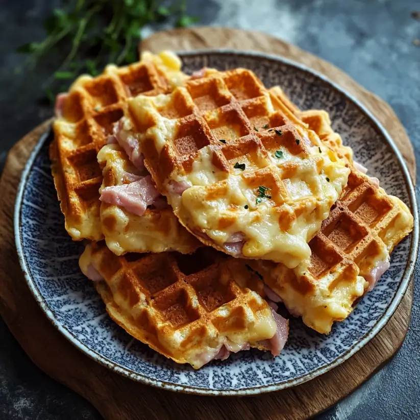 Ham and Cheese Chaffles offer a savory delight you must try!
