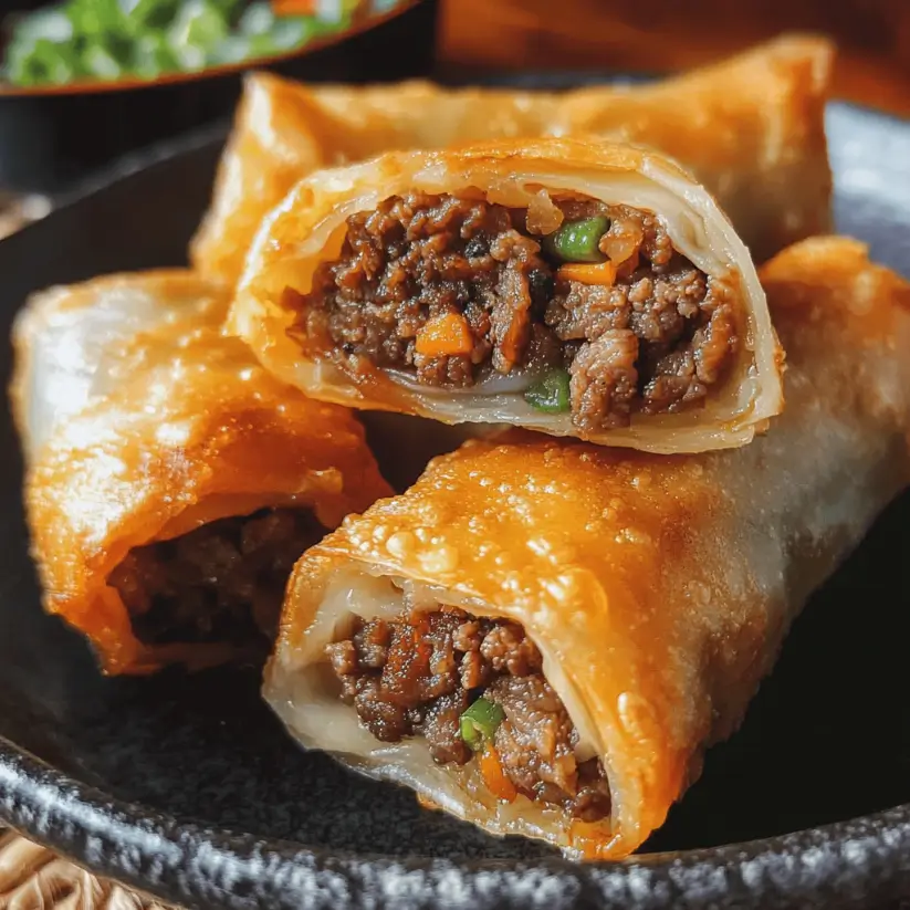 Korean Beef Egg Rolls: Tasty and Easy to Make Today!