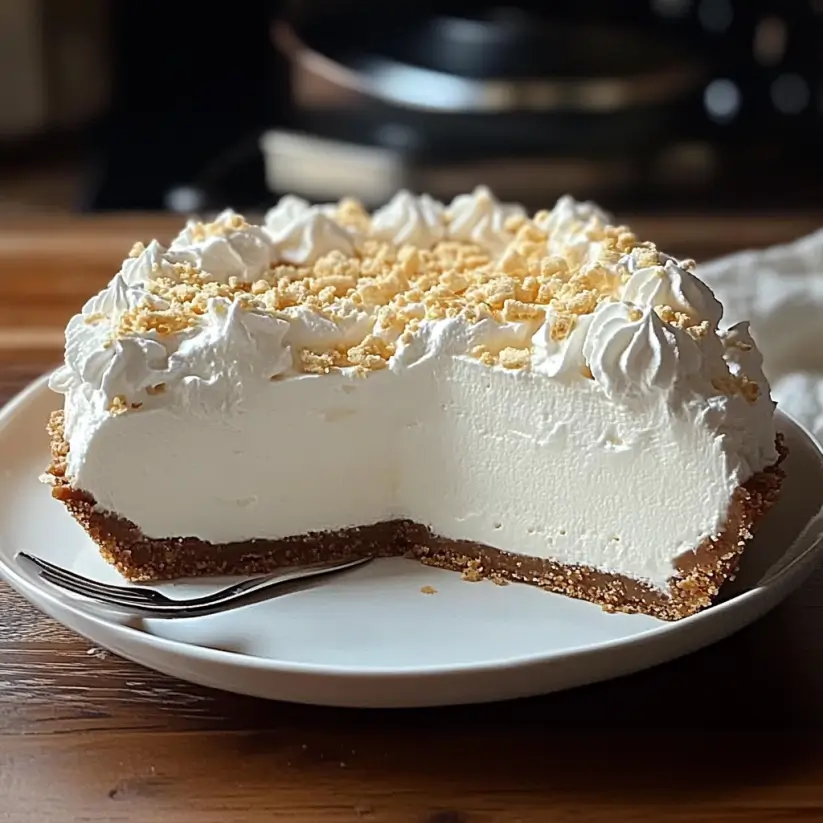 No-Bake Marshmallow Whip Cheesecake: Easy Delight Awaits!