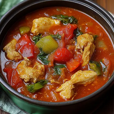 Savory Chicken Stew with Tomatoes: A Cozy Recipe to Try!