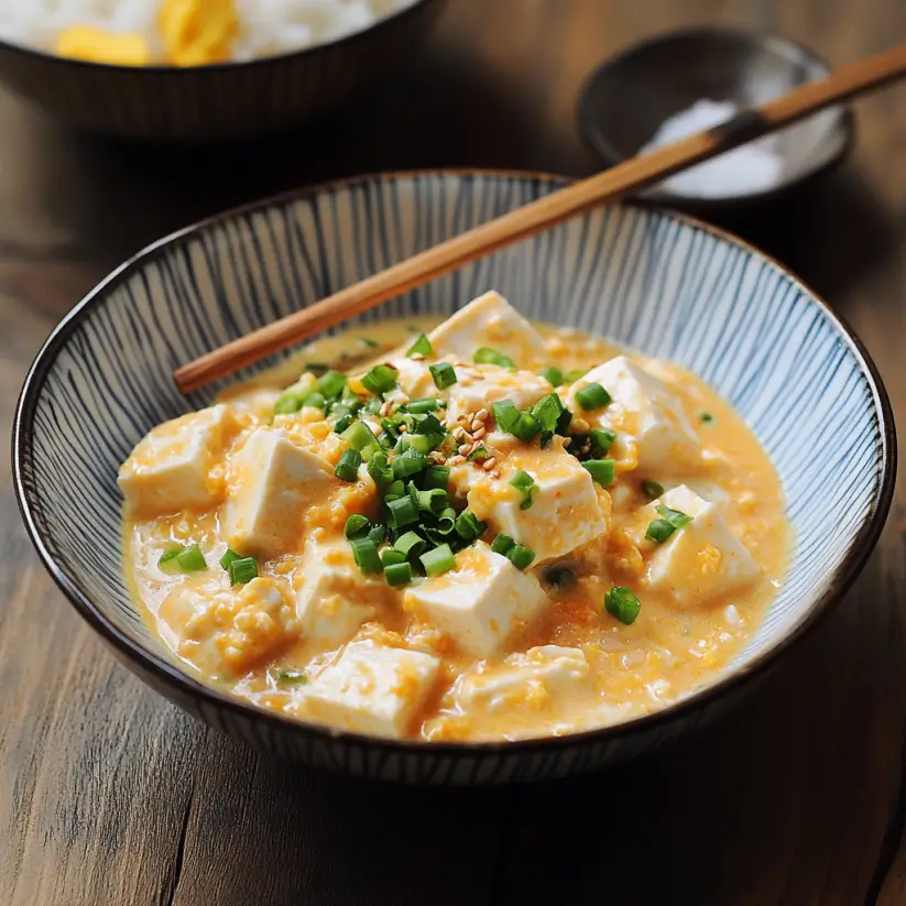 Silky Tofu with Egg Sauce: A Delicious Recipe Guide