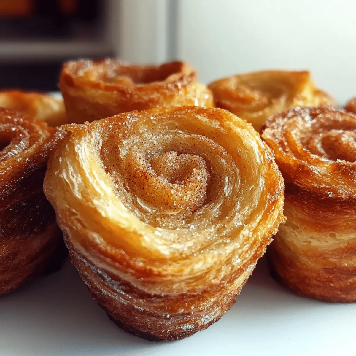 Cinnamon Sugar Cruffins: Flaky Bliss for Your Mornings