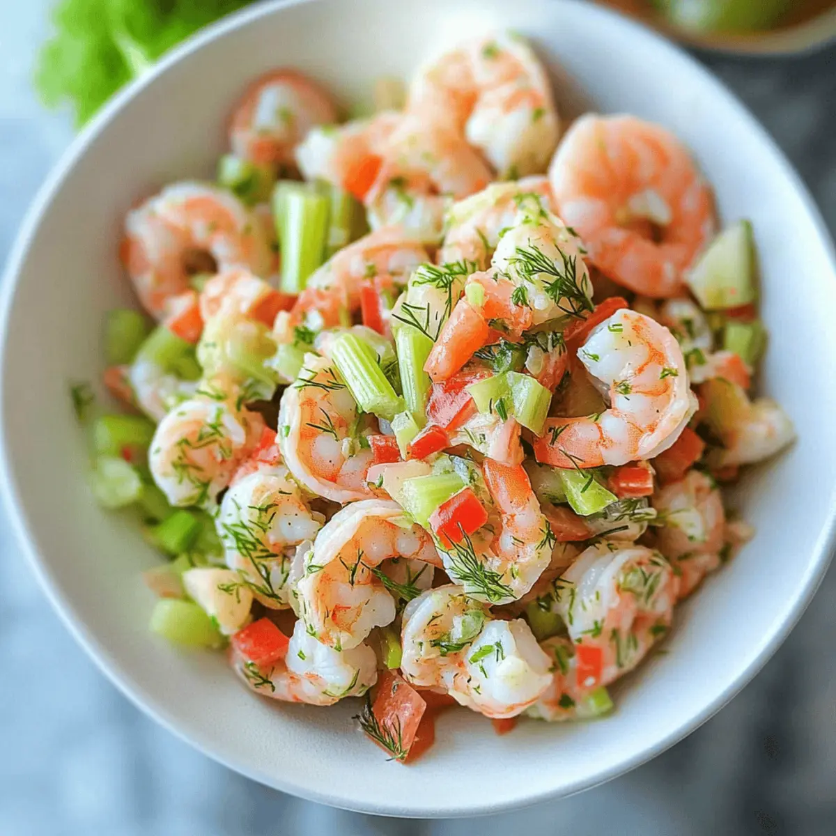 Irresistible Best Shrimp Salad Loaded with Freshness and Flavor