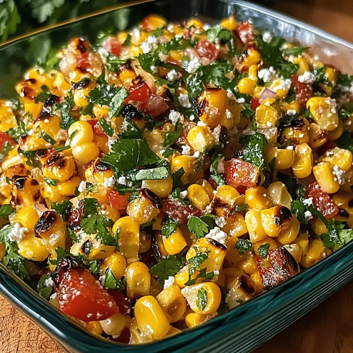 Grilled Corn Salad