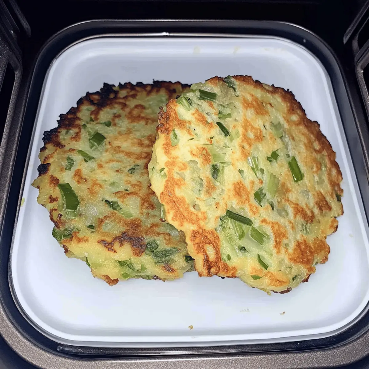 Crispy Trader Joe’s Scallion Pancakes in Air Fryer Delight