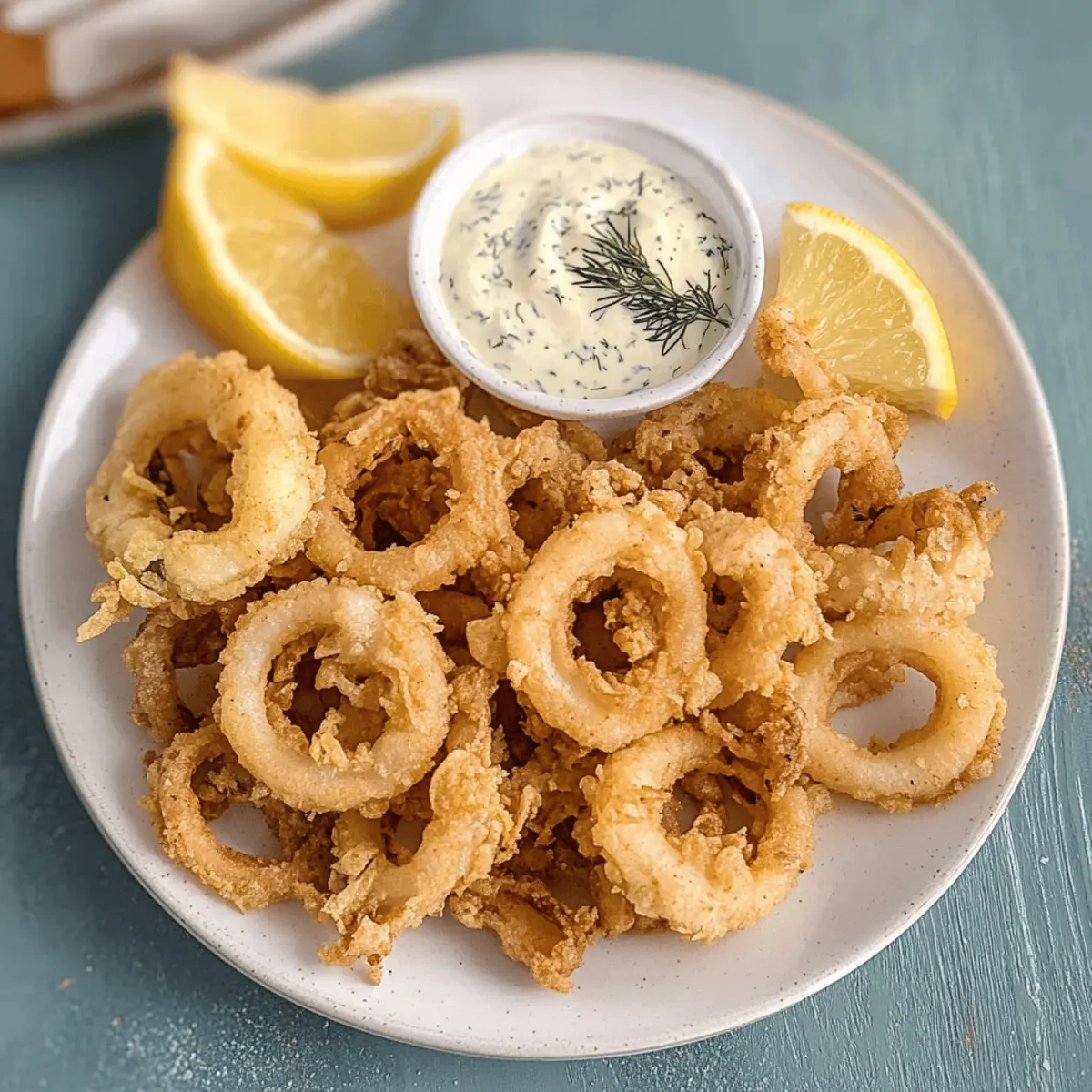 Extra Crispy Deep Fried Squid (Calamari)
