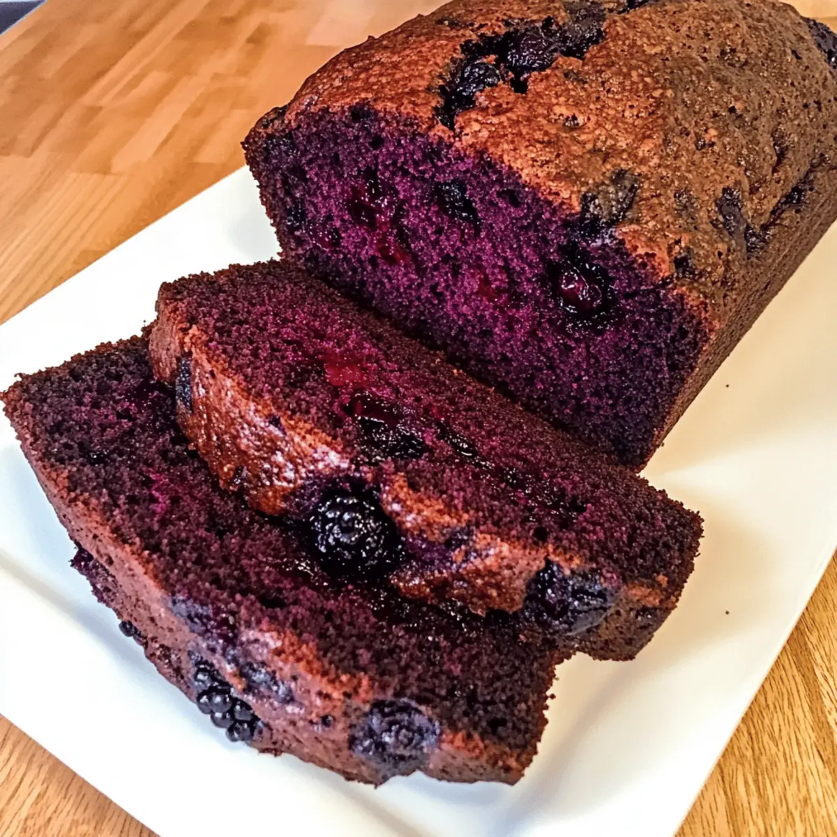 Delicious Blackberry Bread Recipe With Fresh Blackberries