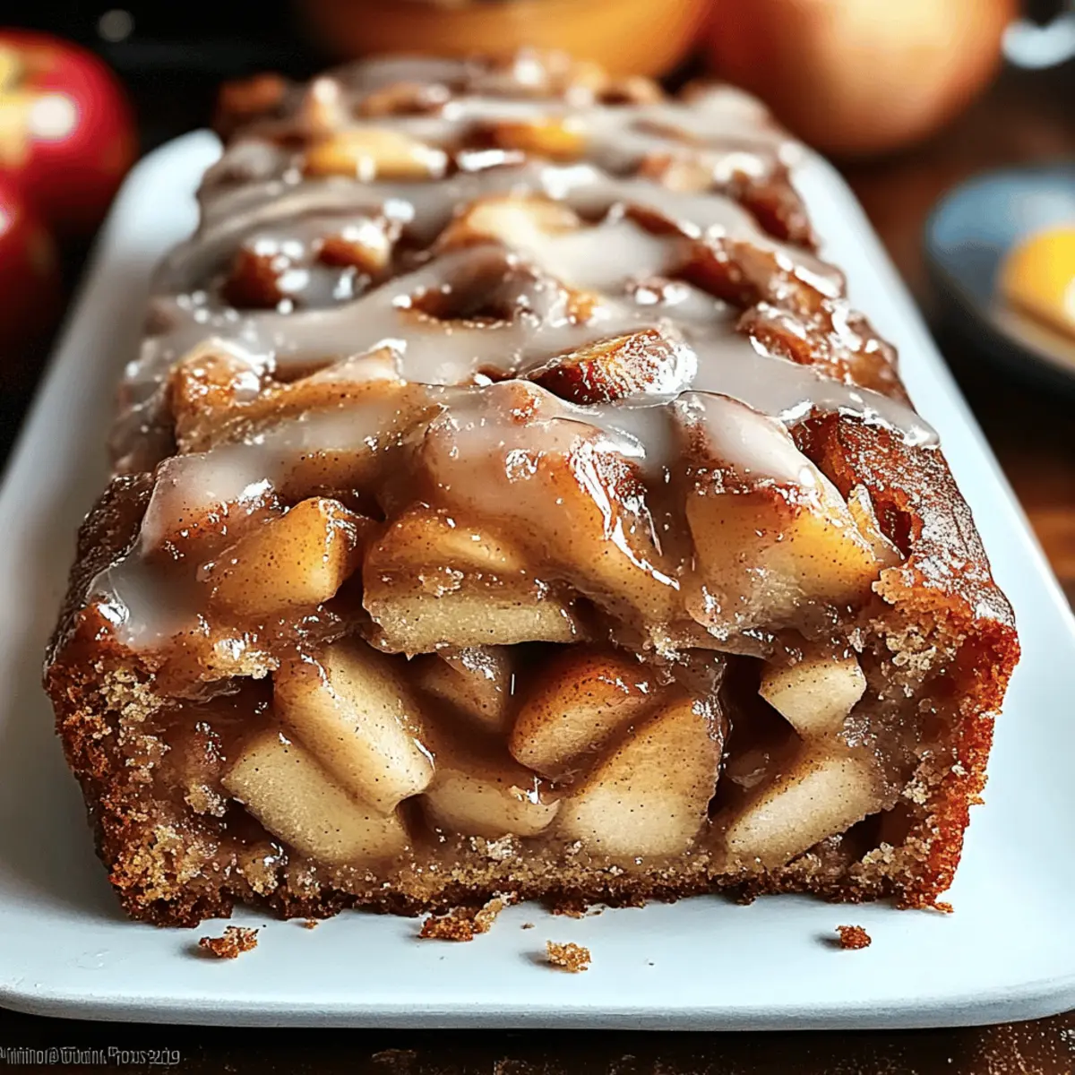 Cozy Up with Homemade Apple Fritter Bread Delight