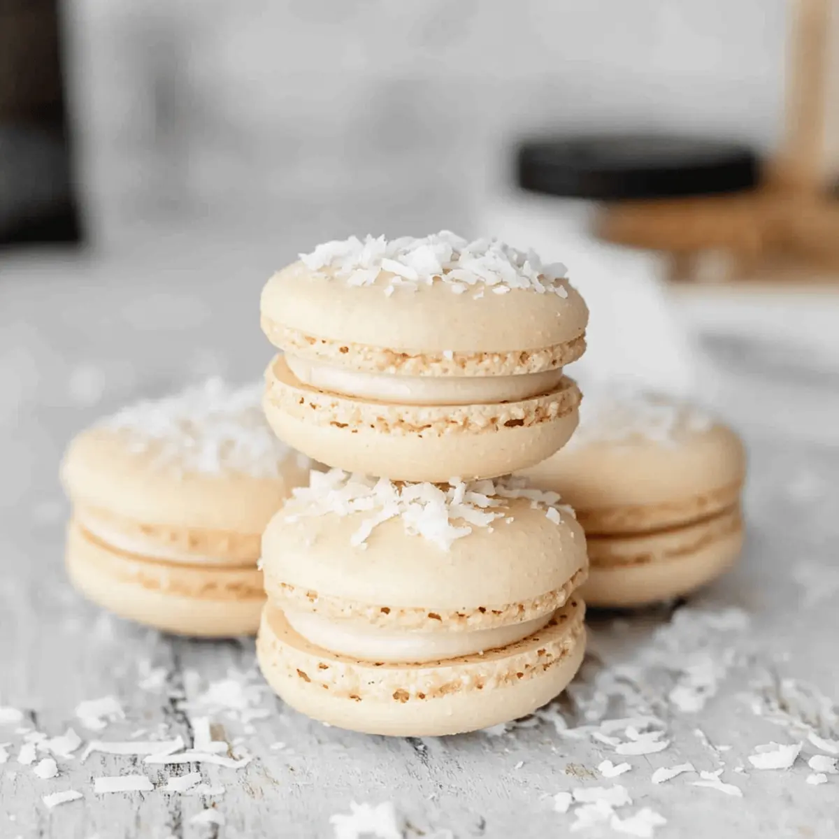 Irresistible Coconut Macarons You'll Love to Share