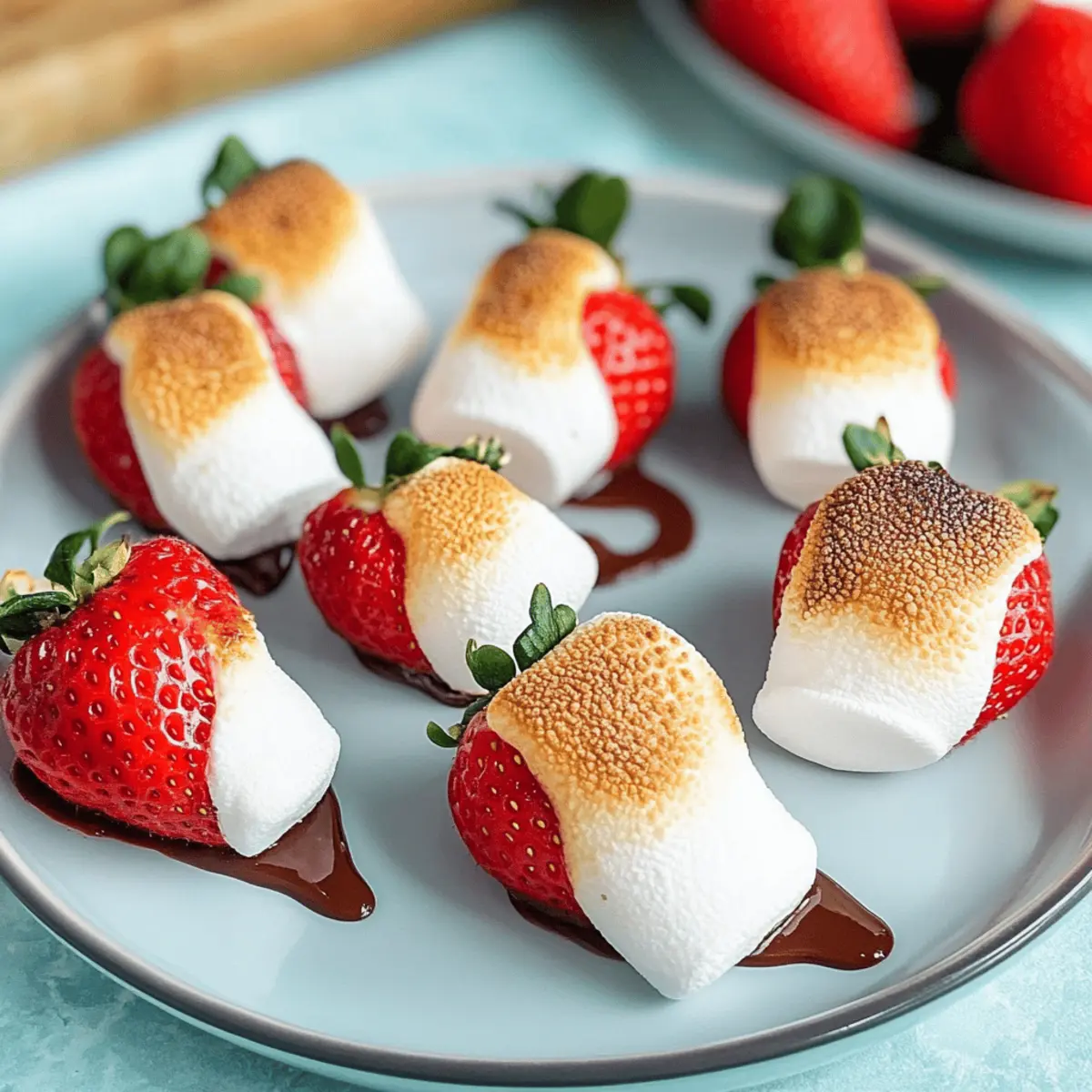 Toasted Marshmallow Strawberries: Your New Favorite Sweet Treat