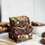 Monster Cookie Fudgy Brownies