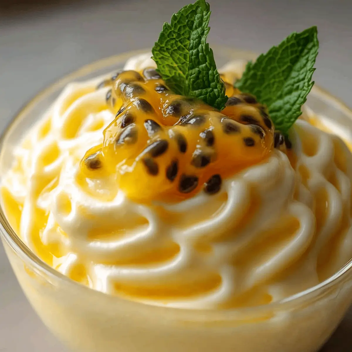Heavenly Passion Fruit Mousse That Brightens Any Meal
