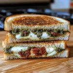 Sun-Dried Tomato Pesto Grilled Cheese