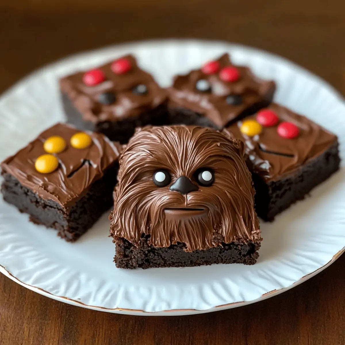Chewy Star Wars Chewbacca Brownies for the Ultimate Sweet Treat