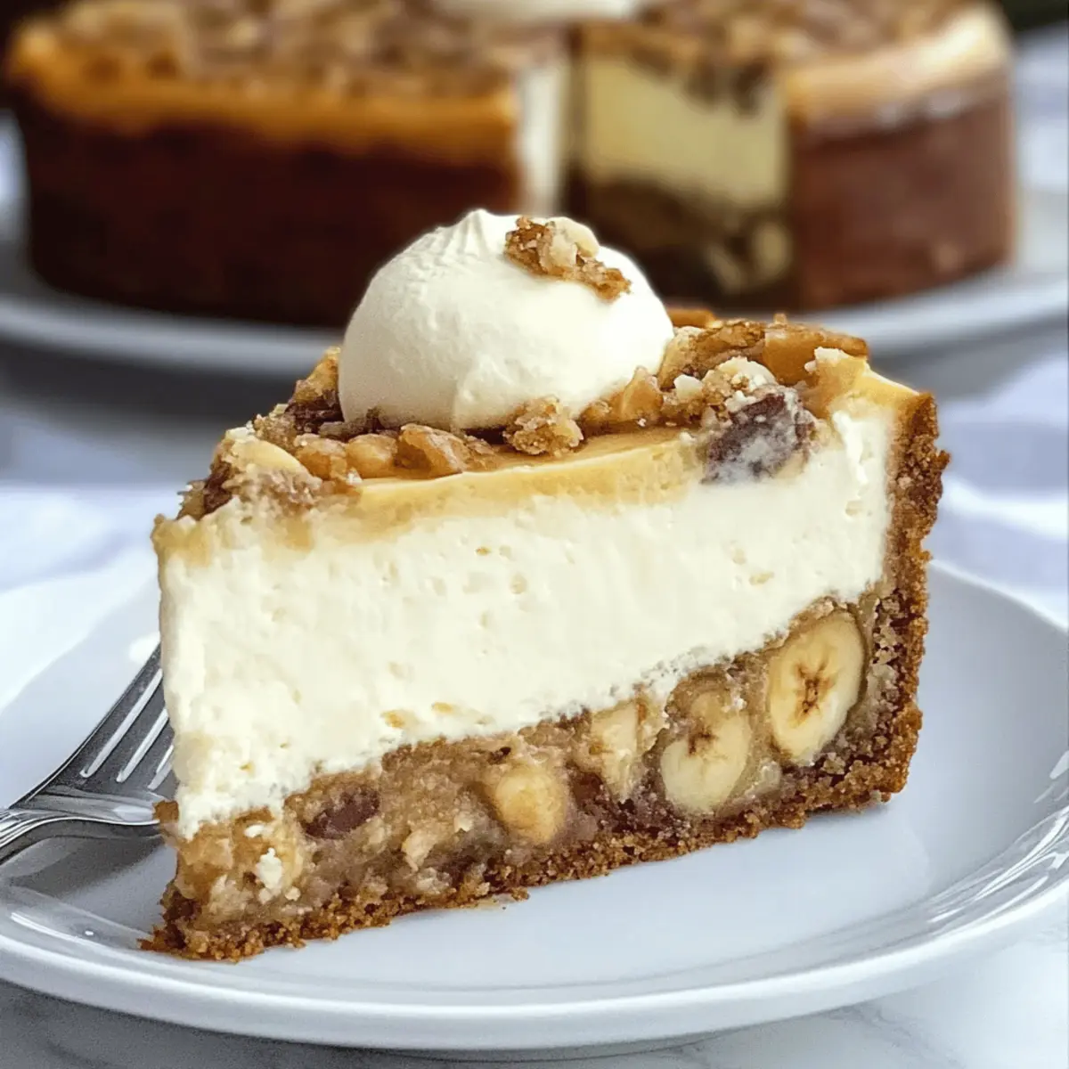 Heavenly Banana Bread Cheesecake for Your Sweet Cravings