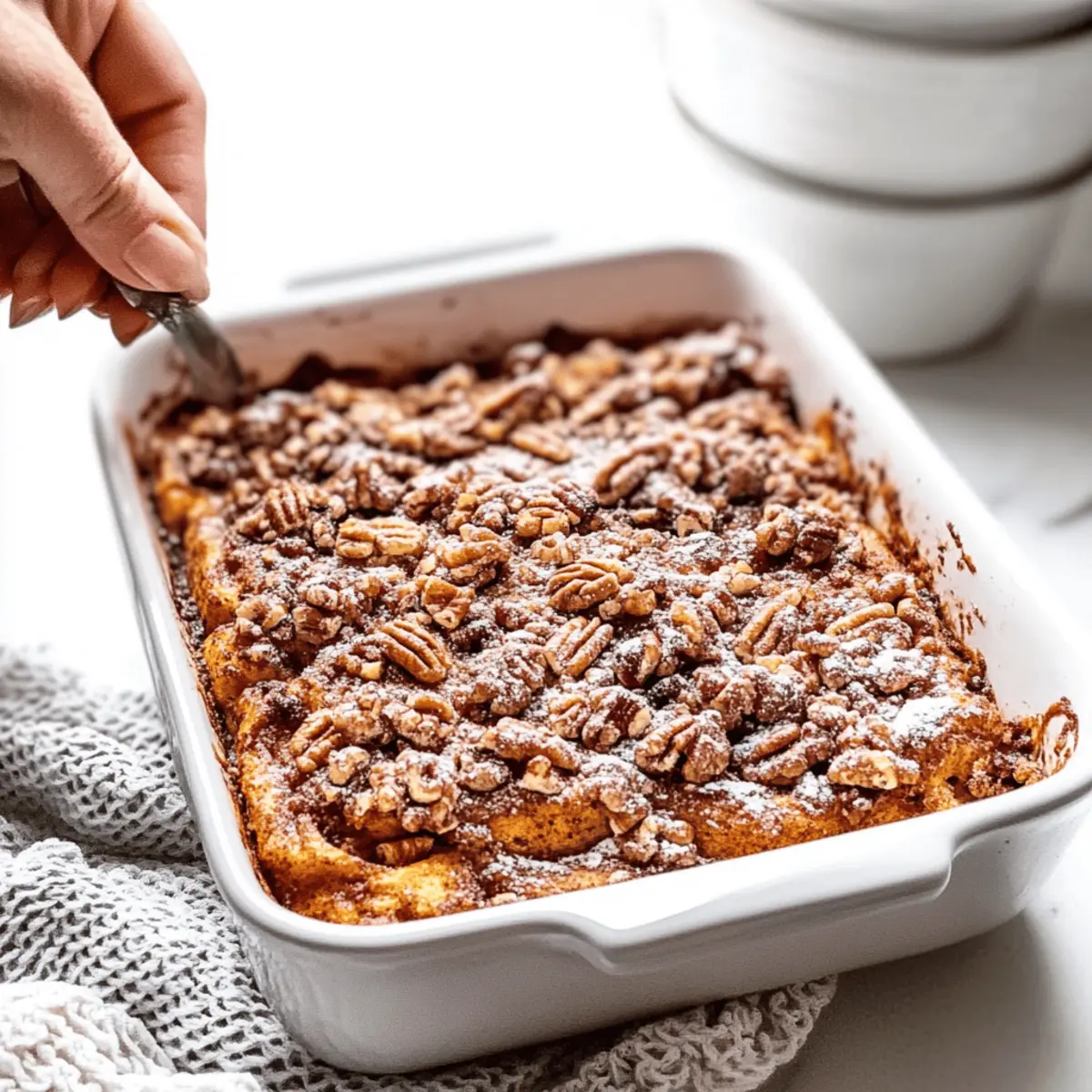 Pumpkin French Toast Casserole