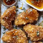 Baked Crunchy Hot Honey Chicken