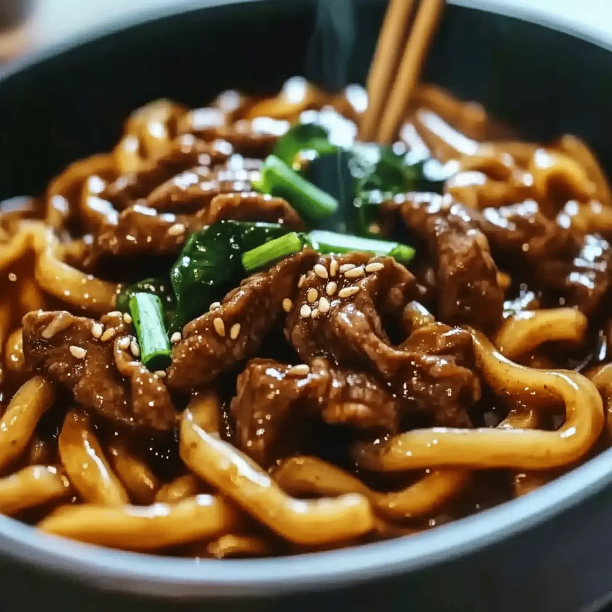 Quick and Flavorful Beef Black Pepper Udon for Busy Nights