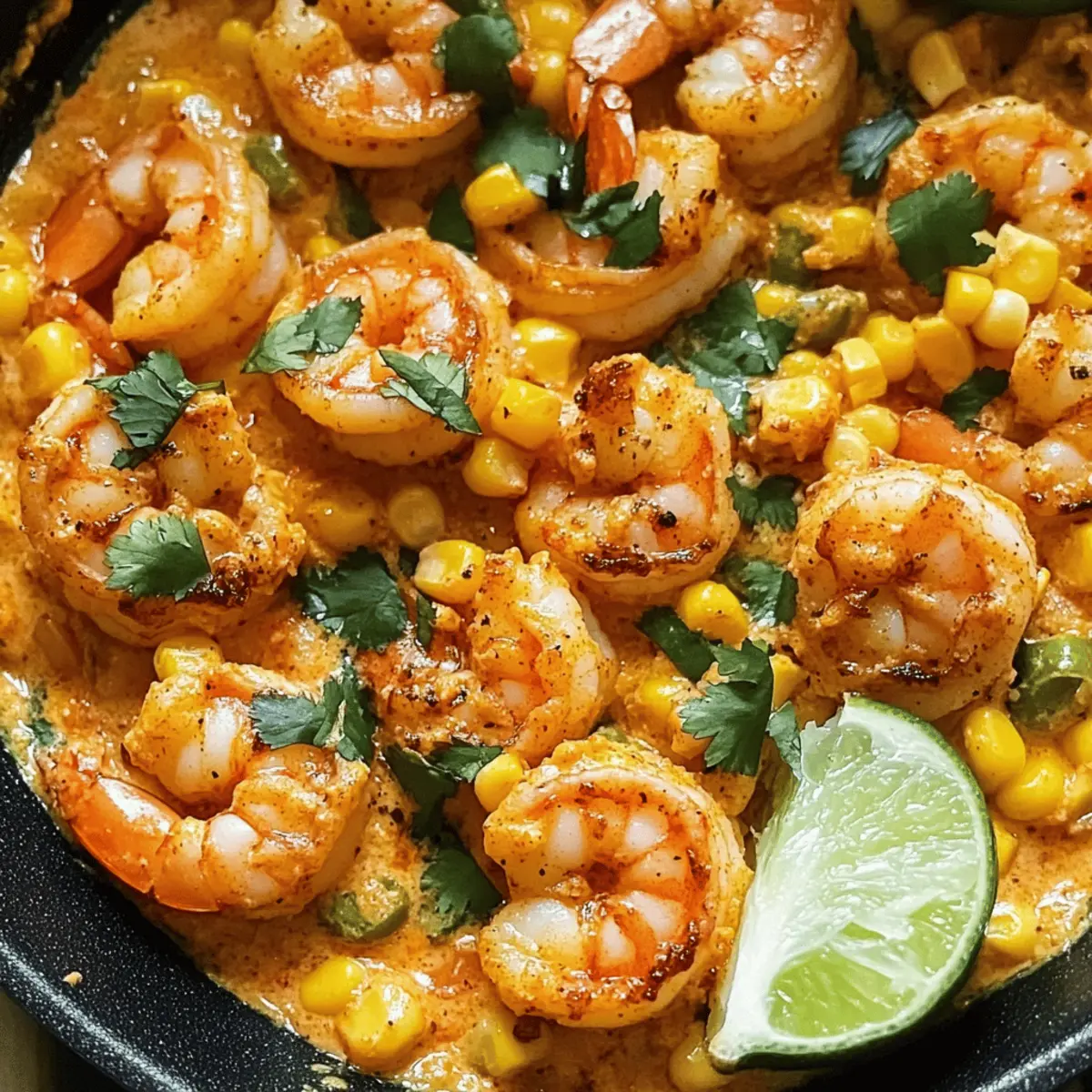 Creamy Mexican Street Corn and Shrimp That Will Wow You