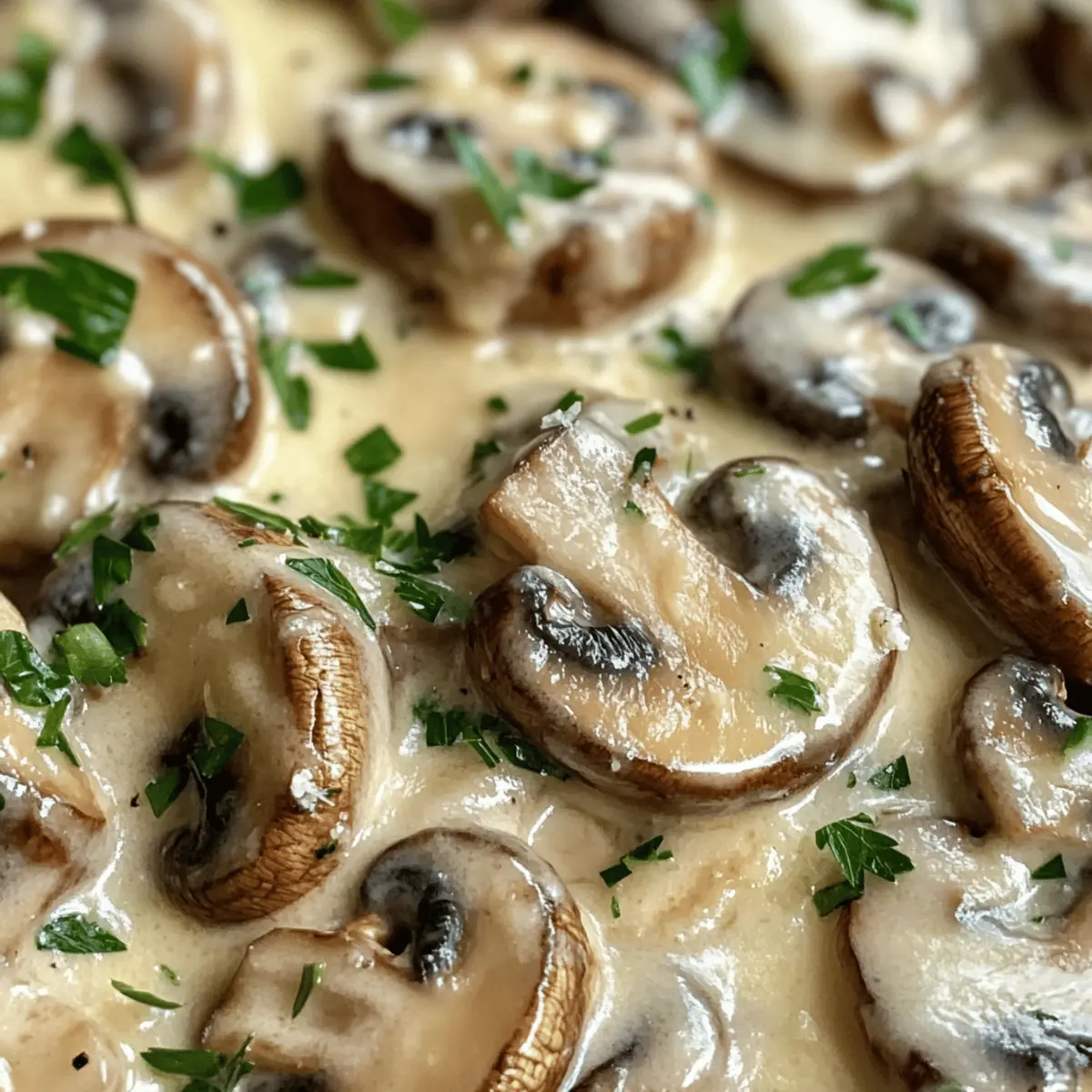 Garlic Parmesan Mushrooms: Creamy Bliss in Every Bite